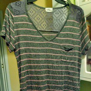 V Neck Baby Doll Tee